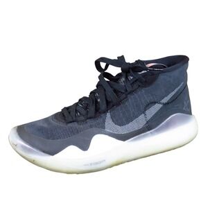 Nike Zoom KD 12 The Day One‎ Boys Basketball Shoes Sz 5.5 Black White AR4229-001